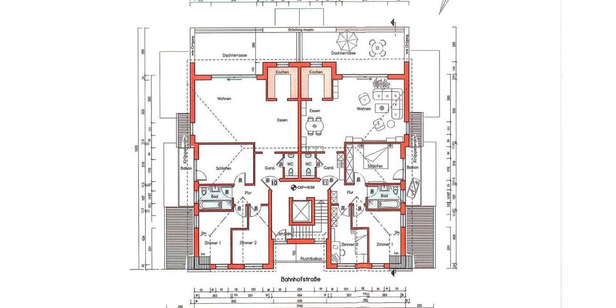 Etagenwohnung Obertshausen - 4 Zimmer, 117 m&sup2;, 1.690&euro; | Angebot:25126652