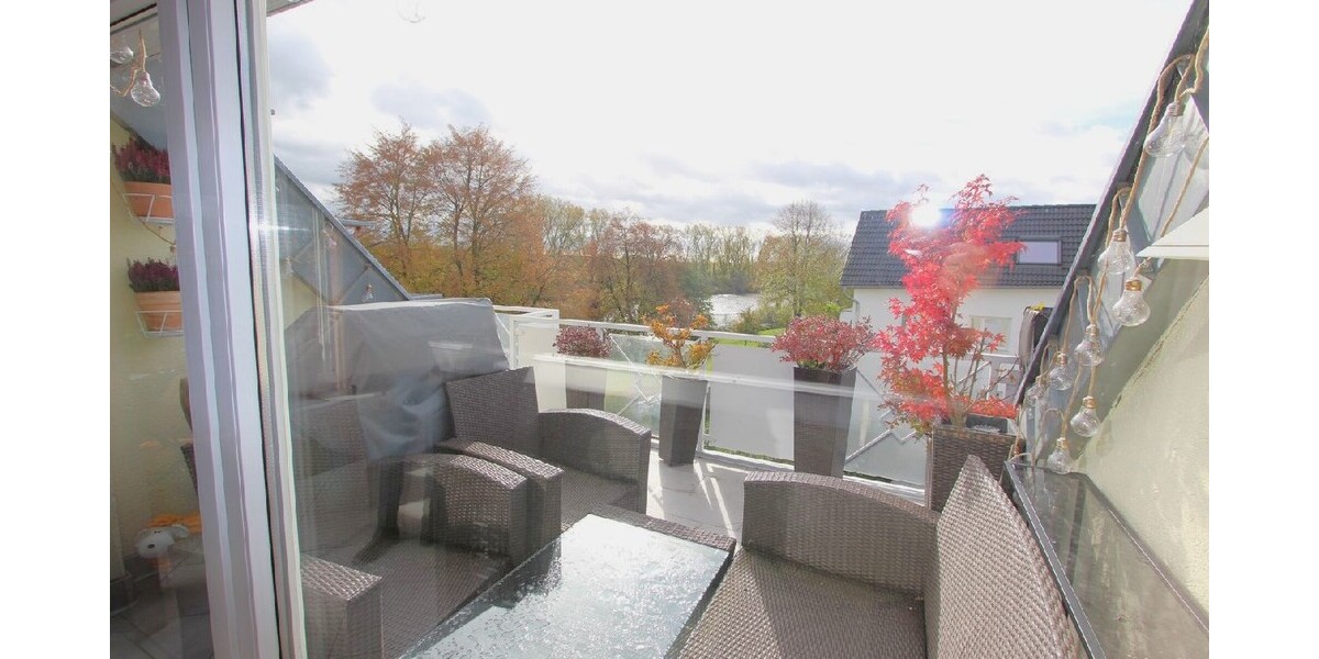 albero:) Penthouse-Feeling am Main - Maisonettenwohnung Mainhausen Mainflingen | Angebot:25428535