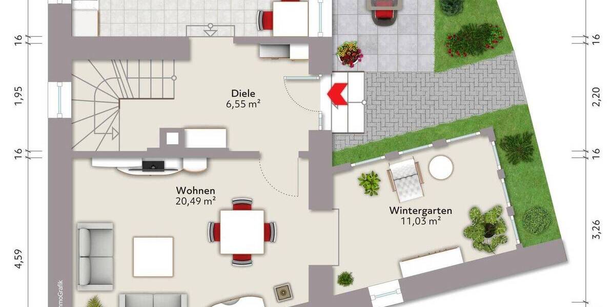 Einfamilienhaus Otzberg Ober-Klingen - 6 Zimmer, 129 m&sup2;, 389.000&euro; | Angebot:26029241