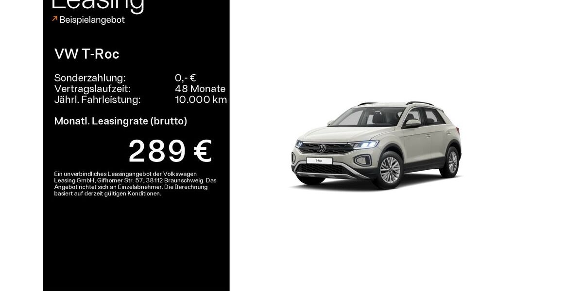 VW T-Roc 27.100 km 24.899 &euro; Linsengericht 63589