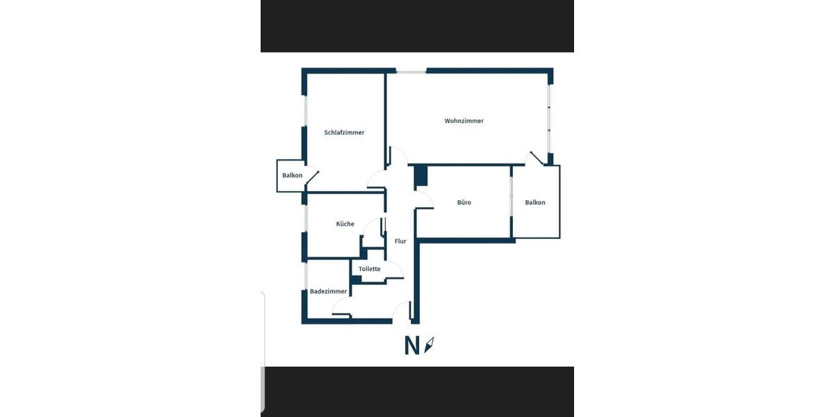 Etagenwohnung Hanau Lamboy - 3 Zimmer, 86 m&sup2;, 339.000&euro; | Angebot:24755726