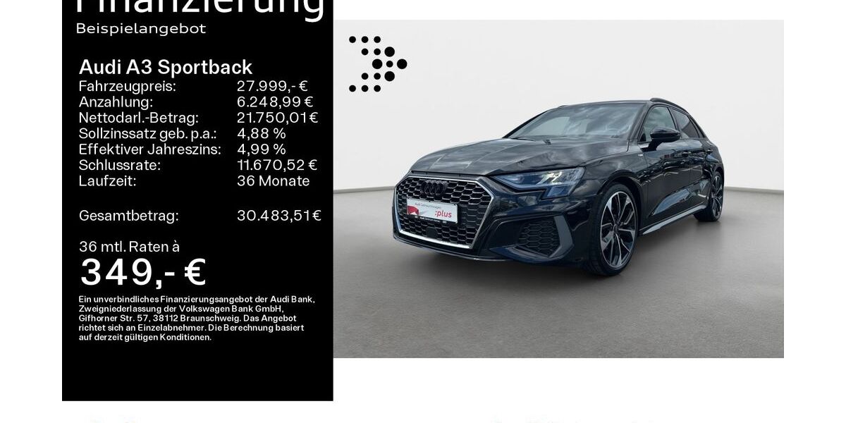 Audi A3 66.500 km 27.999 &euro; Hanau 63452