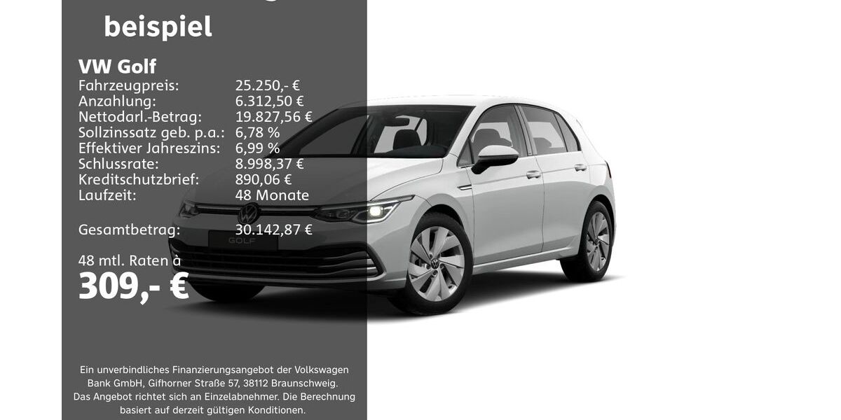 VW Golf 25.048 km 25.250 &euro; Groß-Umstadt 64823