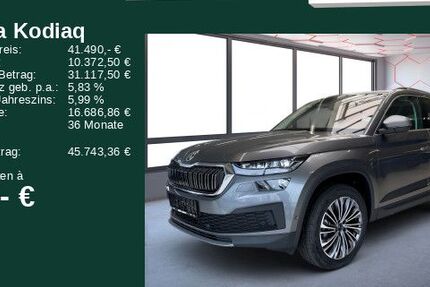 Skoda Kodiaq 27.900 km 41.490 &euro; Rödermark 63322