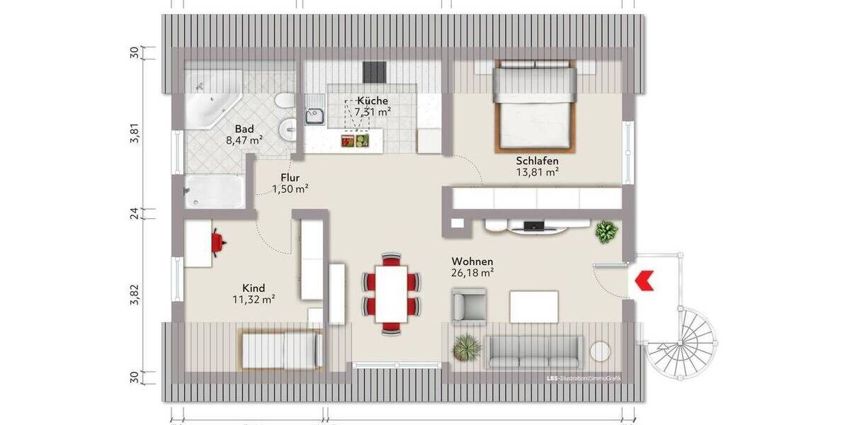 Mehrfamilienhaus, Wohnhaus Groß-Umstadt Klein-Umstadt - 7 Zimmer, 195 m&sup2;, 390.000&euro; | Angebot:25820745