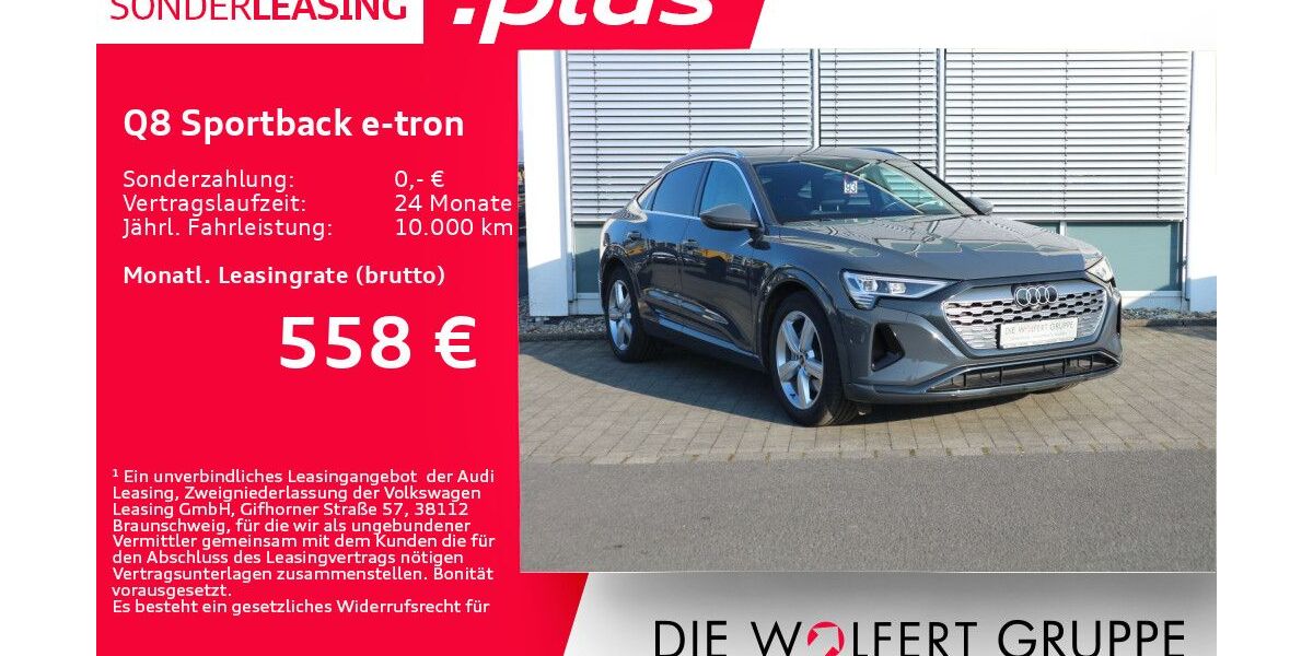Audi Q8 e-tron 24.418 km 52.480 &euro; Buergstadt 63927