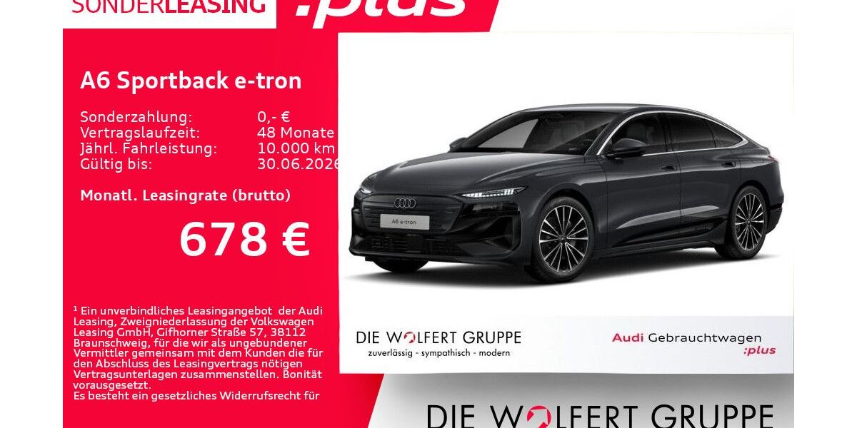 Audi A6 e-tron 5.423 km 71.190 &euro; Großwallstadt 63868