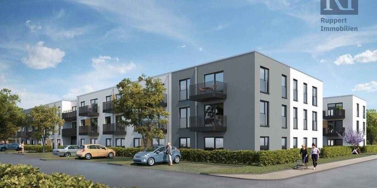 Etagenwohnung Stockstadt am Main - 3 Zimmer, 65 m&sup2;, 326.600&euro; | Angebot:25732474