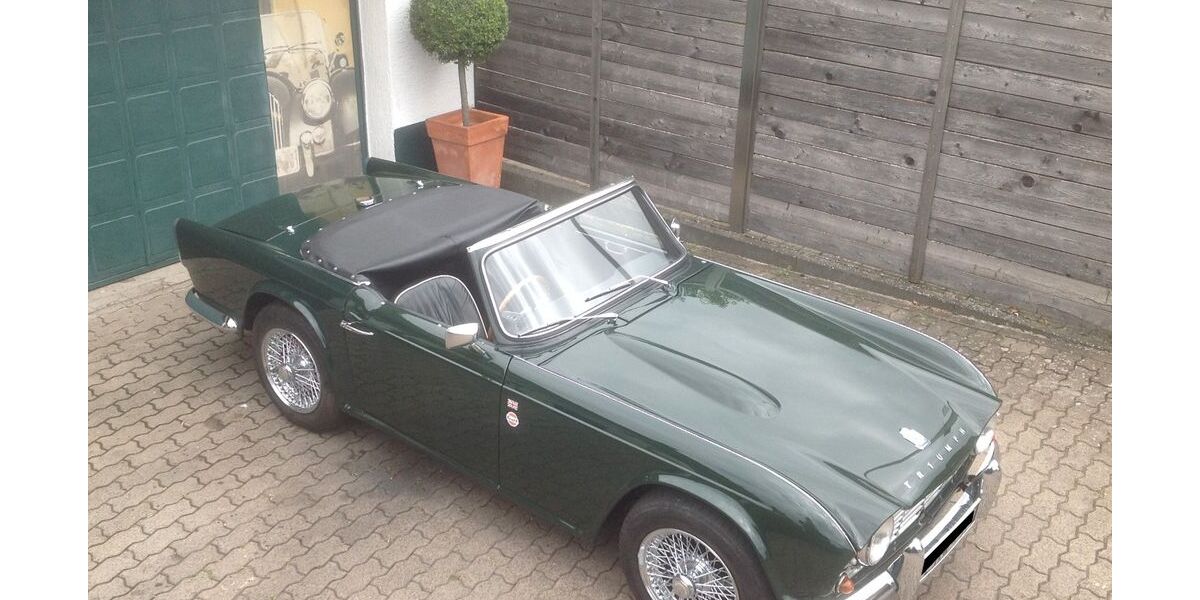 Triumph TR4 30.000 km 20.900 &euro; Geiselbach 63826