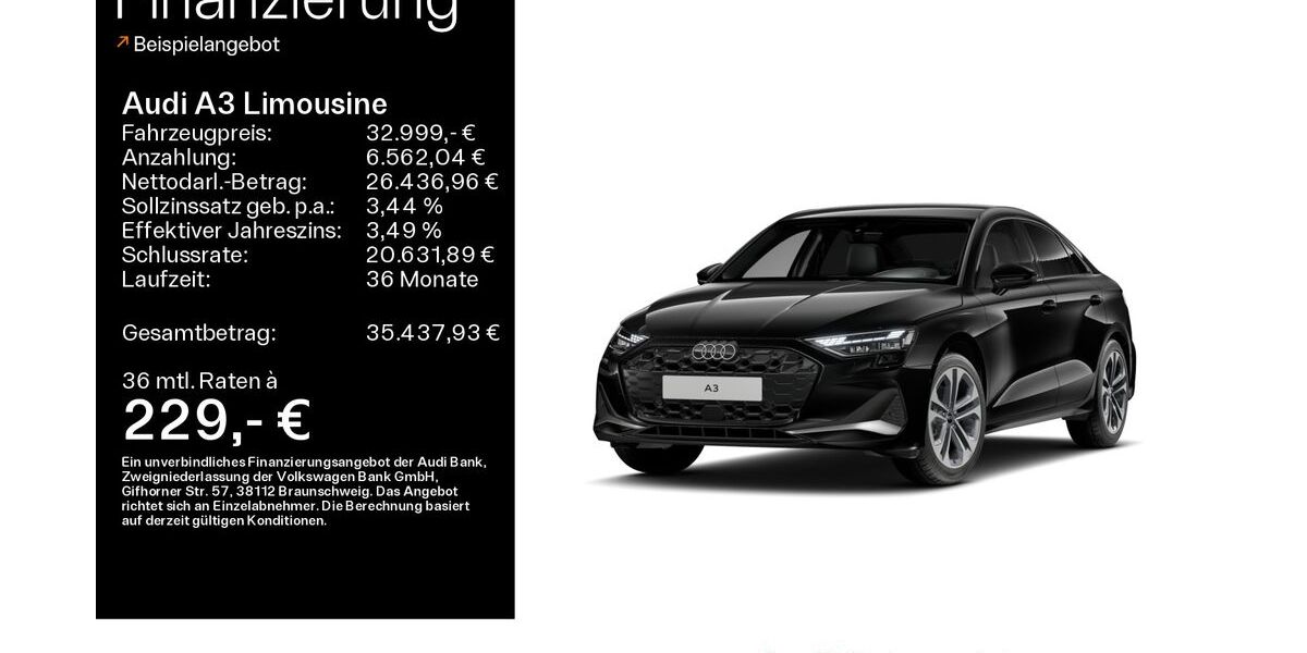 Audi A3 18.800 km 32.499 &euro; Mühlheim 63165