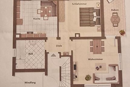 Wohnung Hausen - 2 Zimmer, 64 m&sup2;, 600&euro; | Angebot:26236112