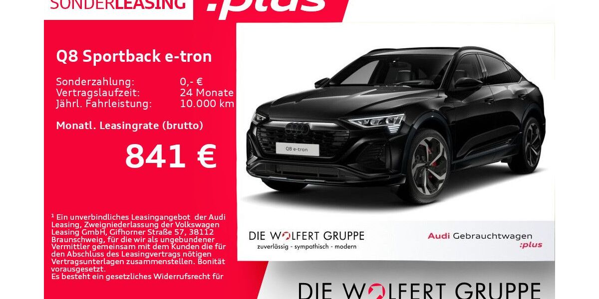 Audi Q8 e-tron 45.239 km 55.440 &euro; Großwallstadt 63868