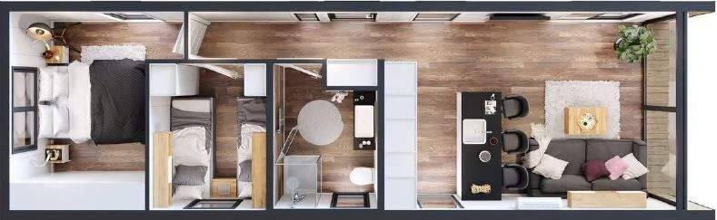 Bungalow Großostheim Pflaumheim - 3 Zimmer, 50 m&sup2;, 126.973&euro; | Angebot:26345234