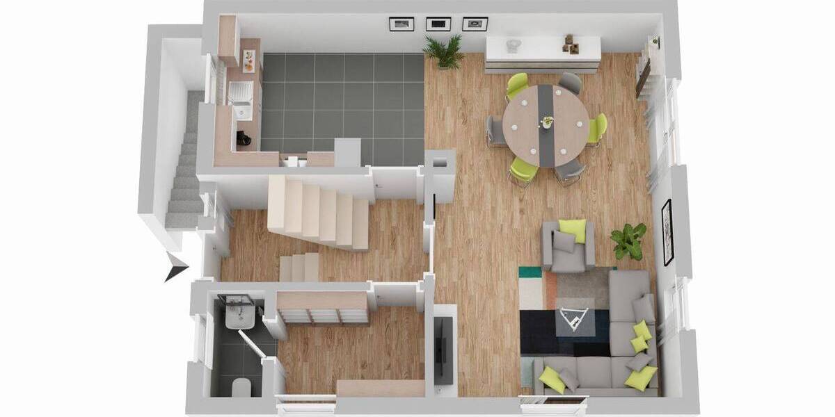 Einfamilienhaus Großostheim - 4 Zimmer, 128 m&sup2;, 349.000&euro; | Angebot:25927203