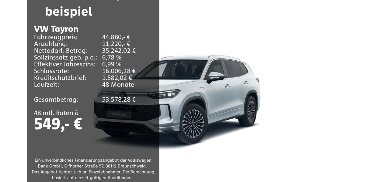 VW Tayron 6.645 km 44.880 &euro; Groß-Umstadt 64823
