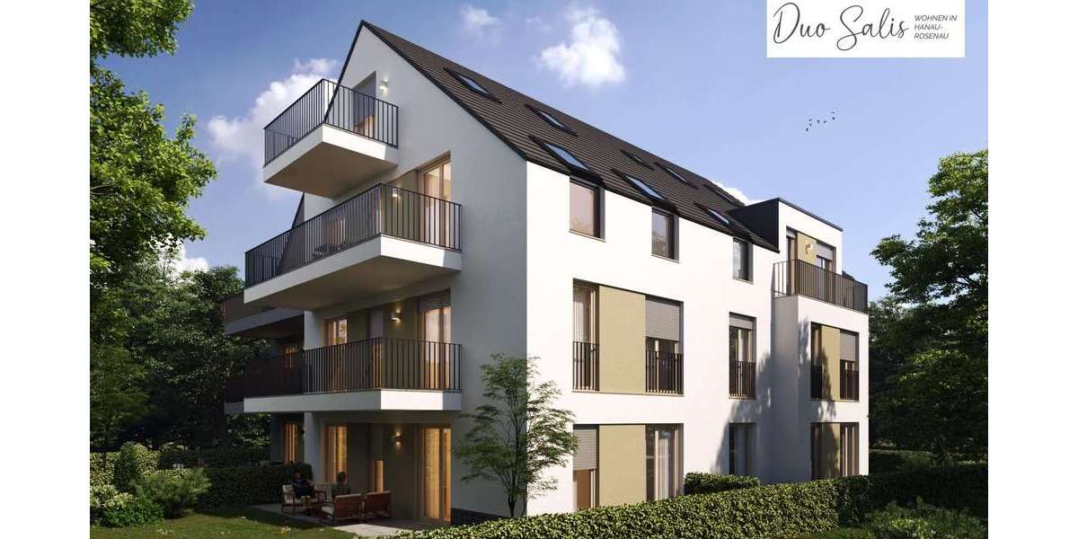 Etagenwohnung Hanau Lamboy - 3 Zimmer, 75 m&sup2;, 439.350&euro; | Angebot:26242423