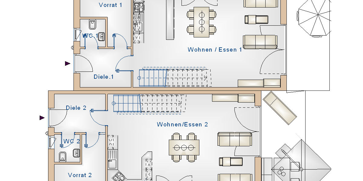 Doppelhaushälfte Alzenau / Albstadt Albstadt - 5 Zimmer, 152 m&sup2;, 392.000&euro; | Angebot:25729089
