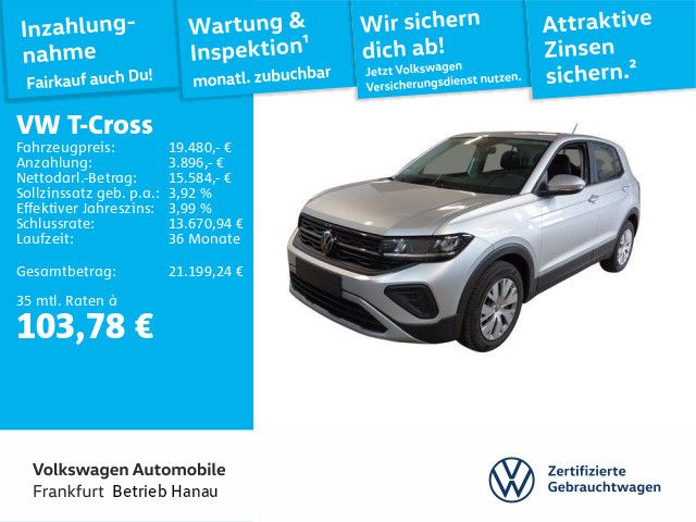 VW T-Cross 8.024 km 19.480 &euro; Hanau 63452