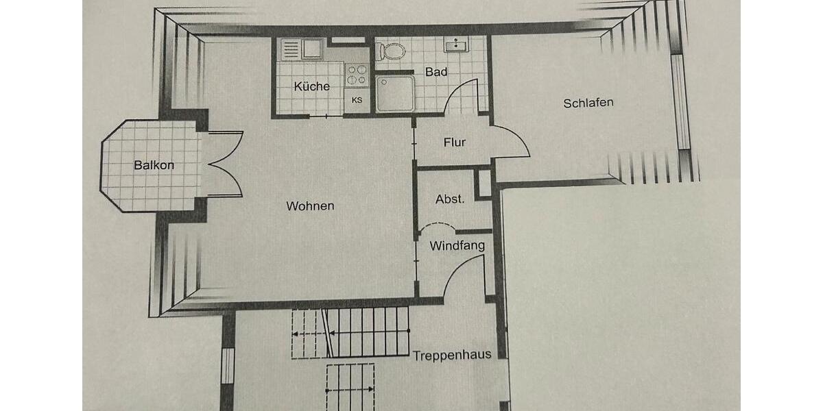 Etagenwohnung Dietzenbach - 2 Zimmer, 50 m&sup2;, 198.000&euro; | Angebot:26350615