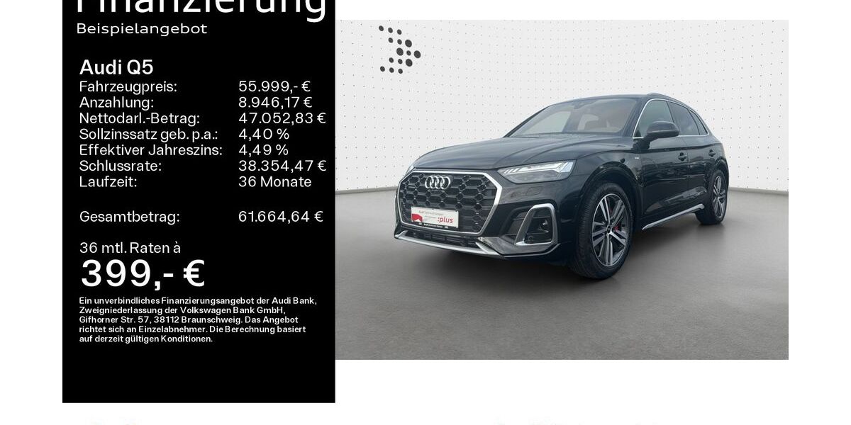 Audi Q5 4.800 km 54.979 &euro; Hanau 63452