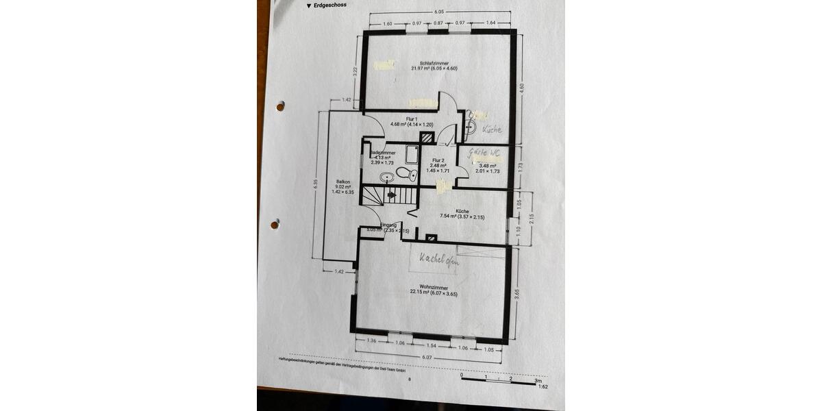 Einfamilienhaus Flörsbachtal - 4 Zimmer, 100 m&sup2;, 900&euro; | Angebot:26647074
