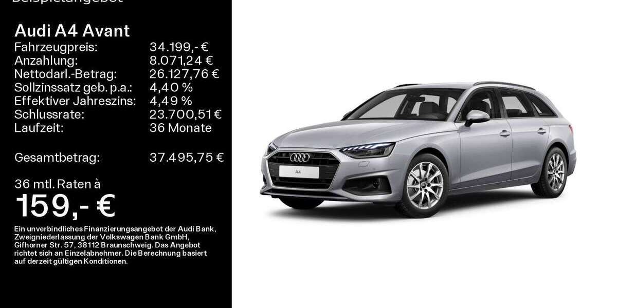 Audi A4 16.400 km 32.449 &euro; Hanau 63452