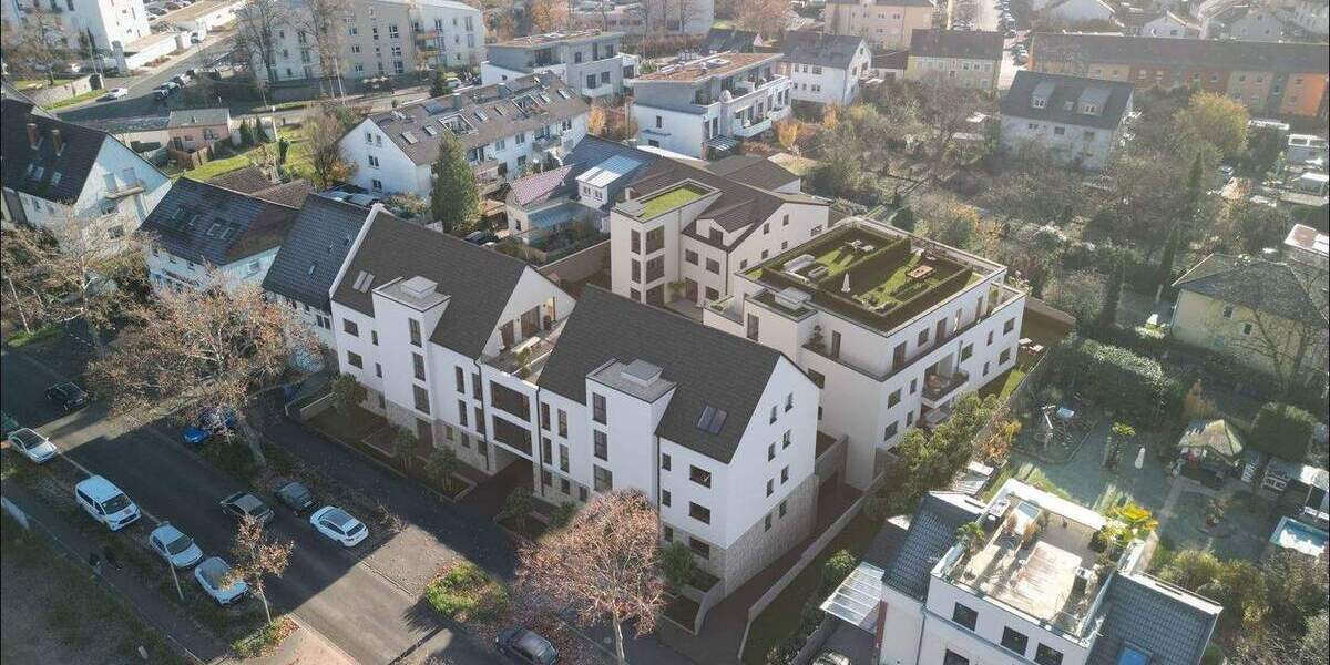 Etagenwohnung Aschaffenburg Innenstadt - 3 Zimmer, 61 m&sup2;, 349.900&euro; | Angebot:25747498