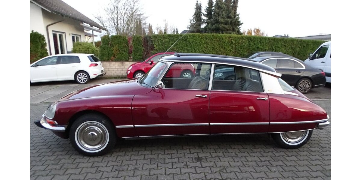 Citroen DS 20 Pallas ein Traum in rouge cornaline 1.200 km 84.900 &euro; Rodgau 63110