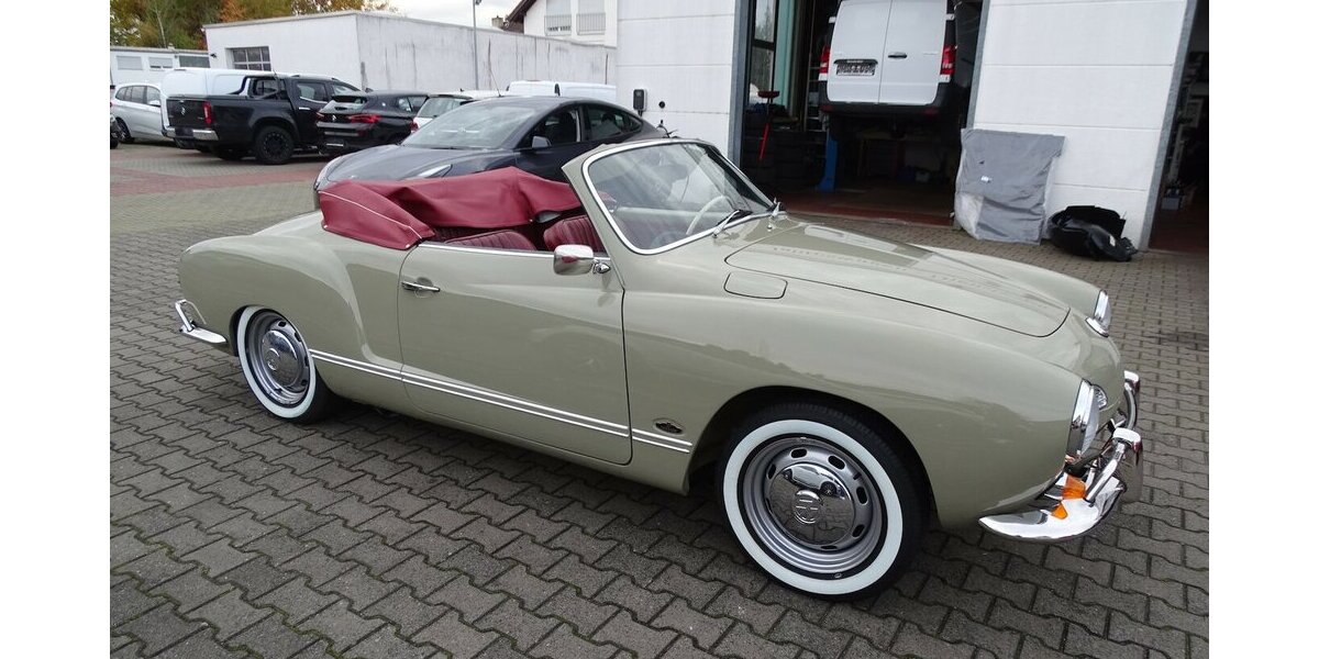 VW Karmann Ghia Cabrio vollständig restauriert 1.200 km 63.900 &euro; Rodgau 63110