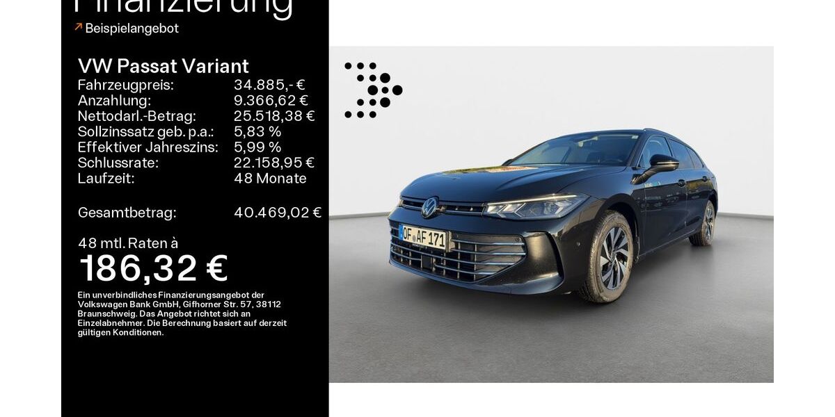 VW Passat Variant 25.000 km 34.885 &euro; Mühlheim 63165