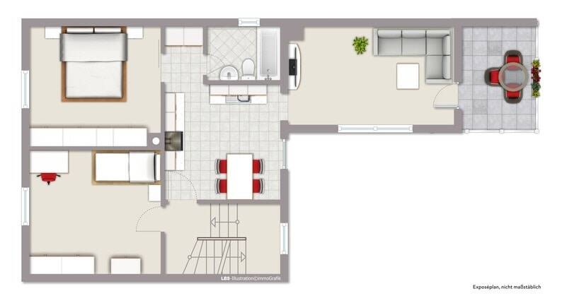 Mehrfamilienhaus, Wohnhaus Rodgau Weiskirchen - 7 Zimmer, 164 m&sup2;, 499.000&euro; | Angebot:25743055