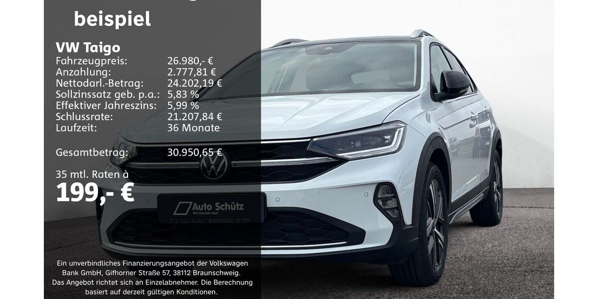 VW Taigo 9.900 km 26.980 &euro; Groß-Umstadt 64823