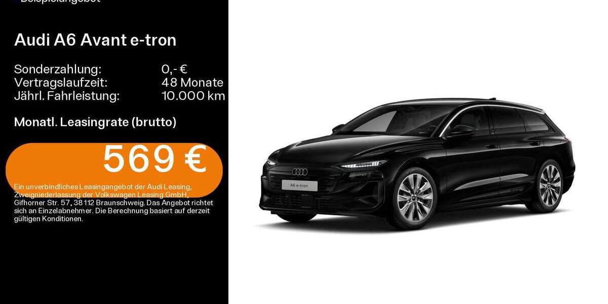 Audi A6 e-tron 11.100 km 58.249 &euro; Hanau 63452
