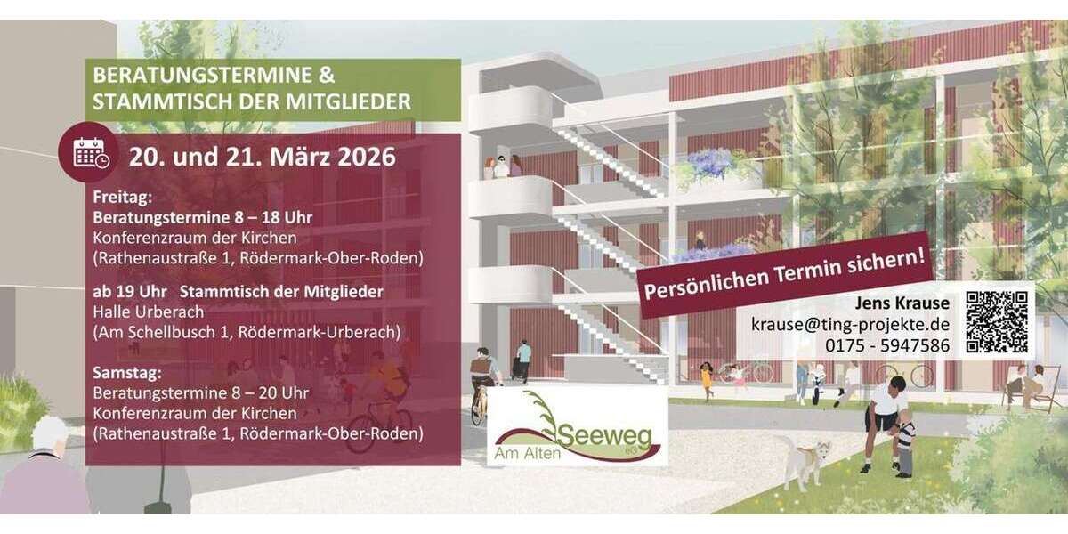 Etagenwohnung Rödermark - 4 Zimmer, 95 m&sup2;, 170.000&euro; | Angebot:24821556