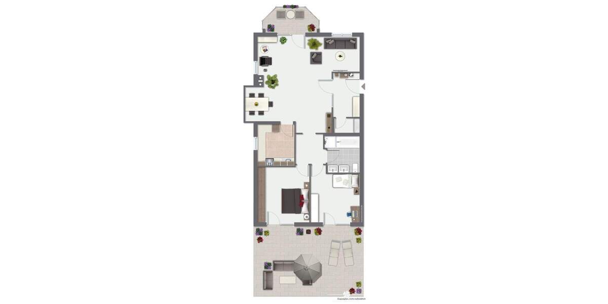 Etagenwohnung Aschaffenburg / Damm Damm - 3 Zimmer, 105 m&sup2;, 369.000&euro; | Angebot:25693808