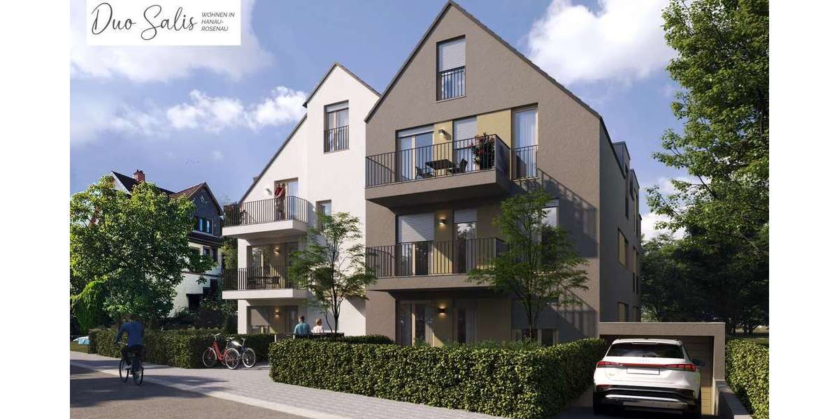 Etagenwohnung Hanau Lamboy - 2 Zimmer, 55 m&sup2;, 325.340&euro; | Angebot:26242428