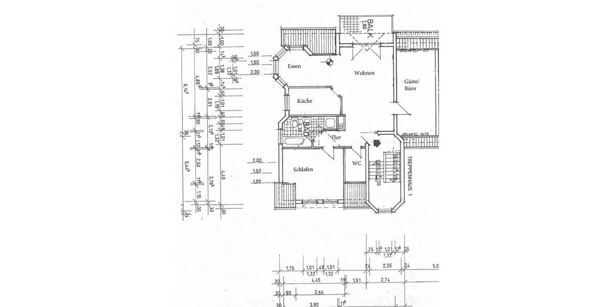 Dachgeschoßwohnung Bruchköbel - 3 Zimmer, 80 m&sup2;, 1.040&euro; | Angebot:26579126