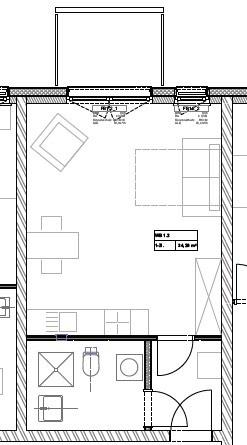 Etagenwohnung Maintal - 1 Zimmer, 34 m&sup2;, 645&euro; | Angebot:26287921