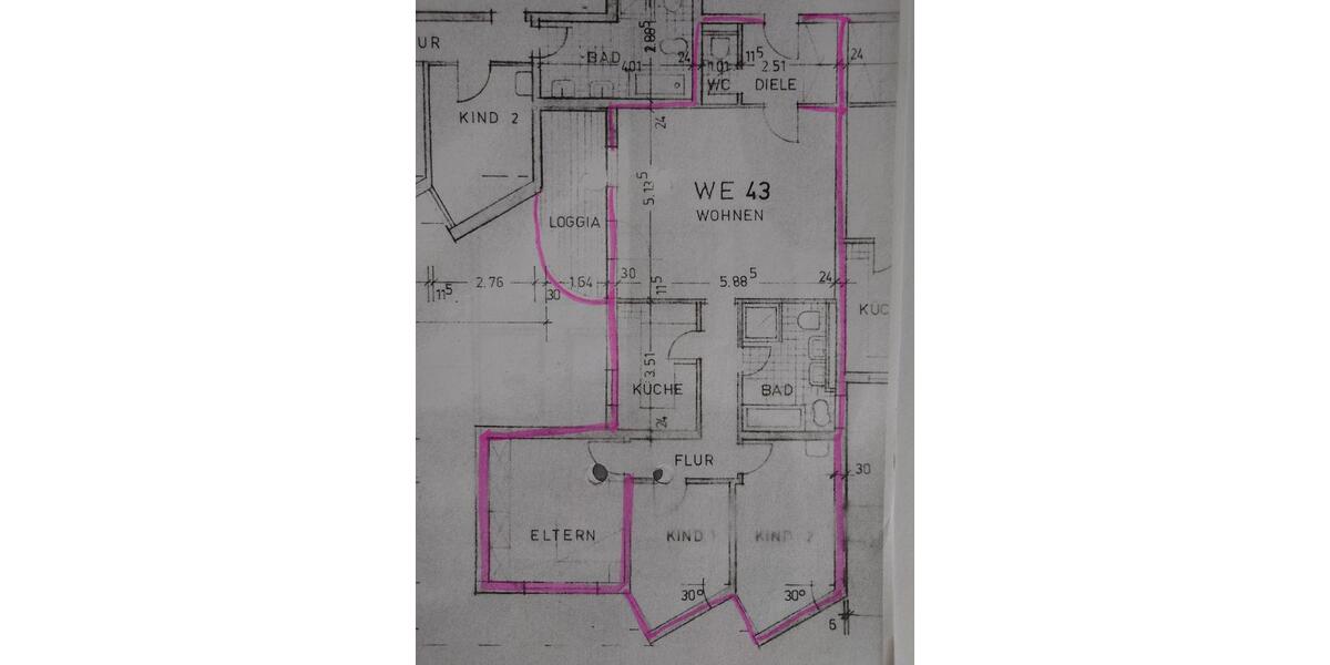 Etagenwohnung Bruchköbel - 3 Zimmer, 95 m&sup2;, 245.000&euro; | Angebot:26338242