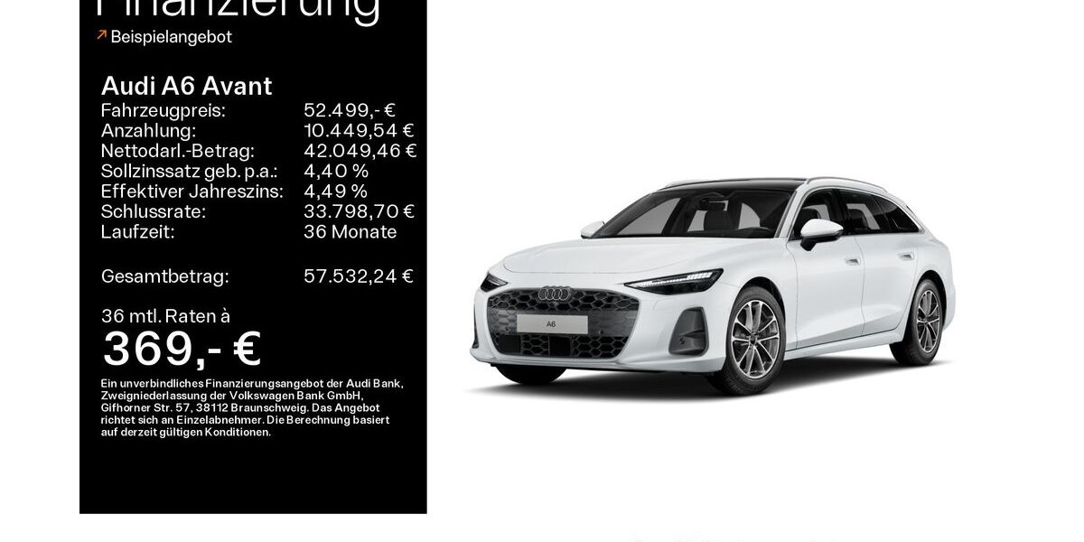 Audi A6 28.400 km 52.499 &euro; Linsengericht 63589