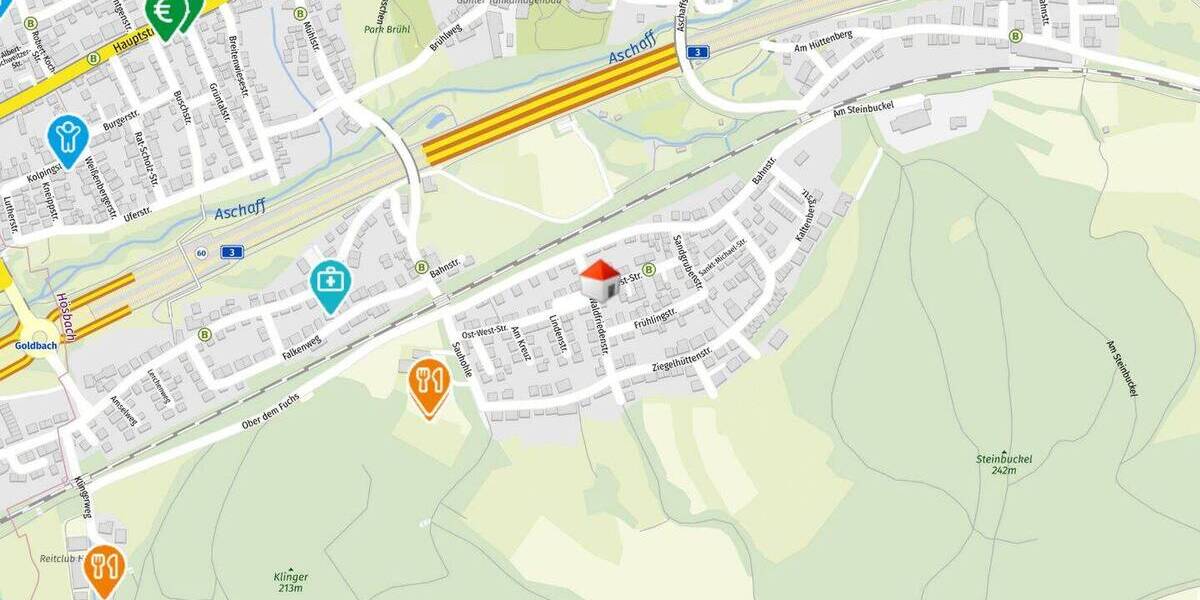 Mehrfamilienhaus, Wohnhaus Hösbach - 8 Zimmer, 215 m&sup2;, 619.000&euro; | Angebot:25698992