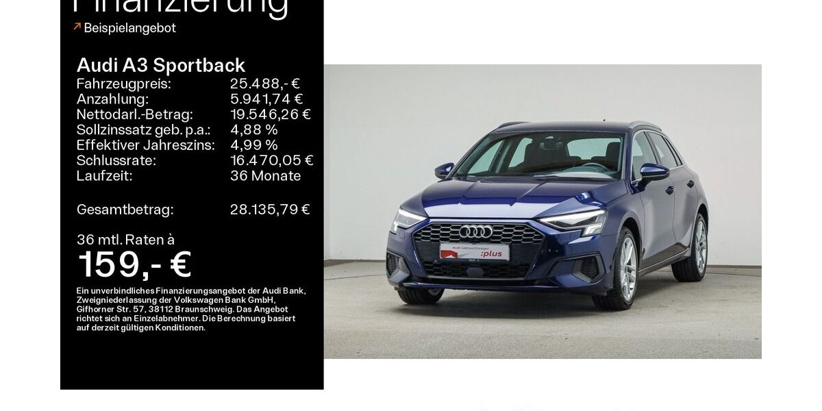 Audi A3 29.350 km 24.888 &euro; Mühlheim 63165