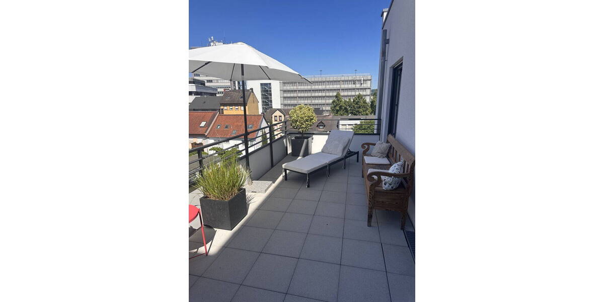 Terrassenwohnung Aschaffenburg Innenstadt - 3 Zimmer, 110 m&sup2;, 1.663&euro; | Angebot:26790520