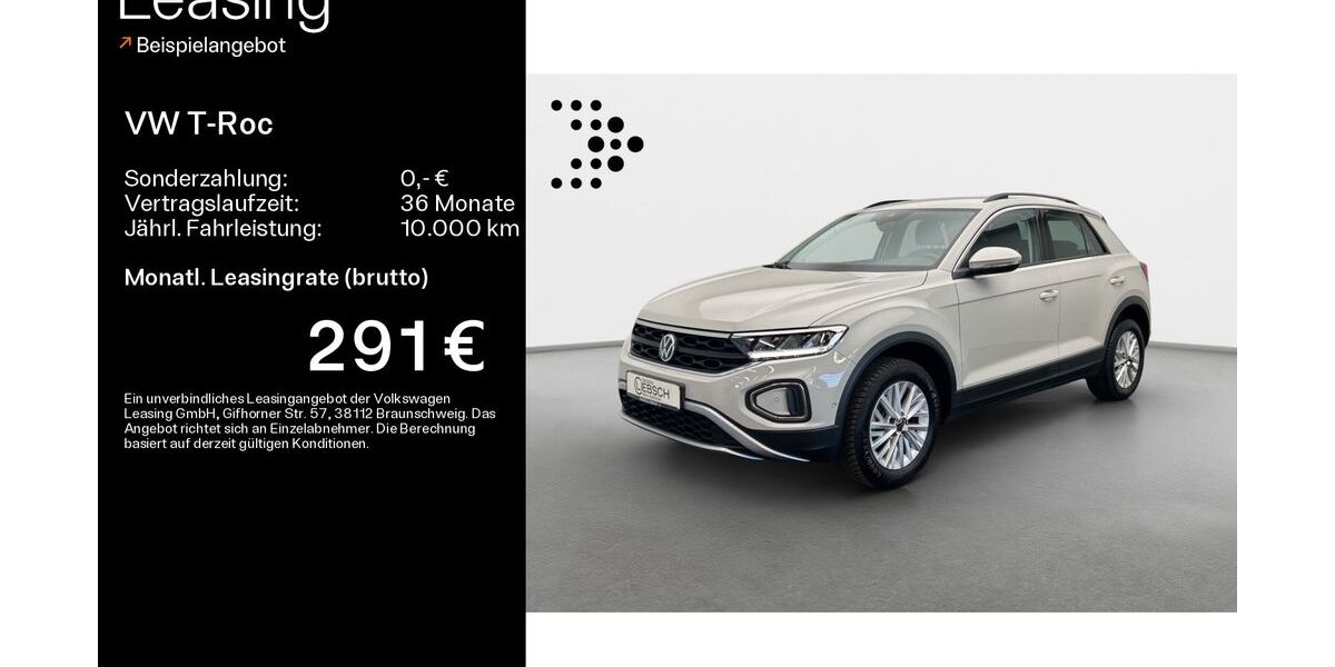 VW T-Roc 27.100 km 24.899 &euro; Linsengericht 63589