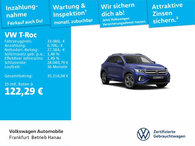 VW T-Roc 15.290 km 33.980 &euro; Hanau 63452
