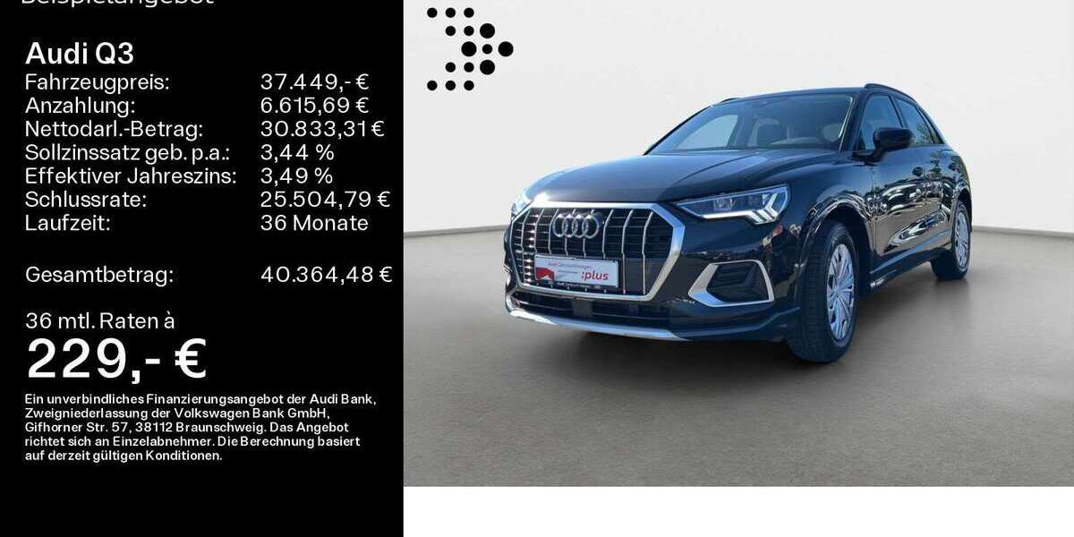 Audi Q3 14.500 km 37.449 &euro; Hanau 63452