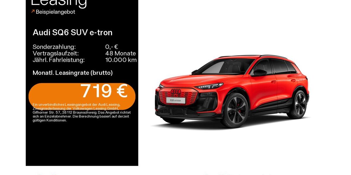 Audi SQ6 e-tron 12.000 km 78.399 &euro; Hanau 63452