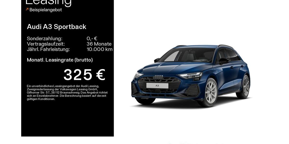 Audi A3 6.500 km 41.709 &euro; Linsengericht 63589