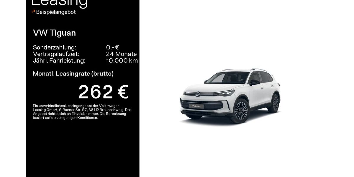VW Tiguan 21.300 km 31.249 &euro; Linsengericht 63589