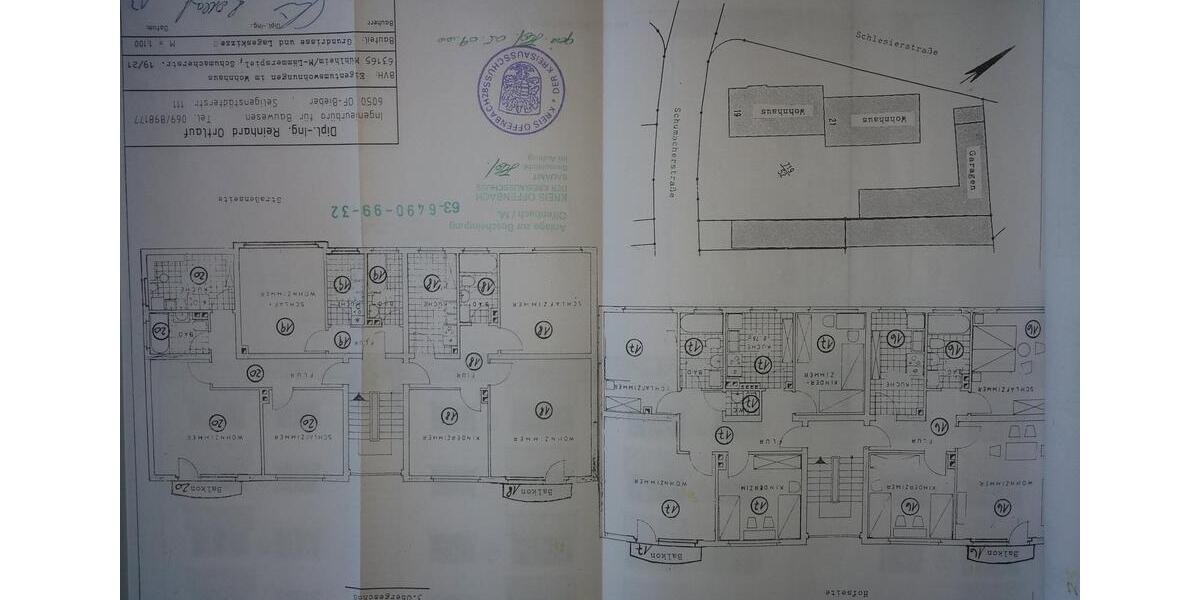 Etagenwohnung Mühlheim am Main - 3 Zimmer, 74 m&sup2;, 269.000&euro; | Angebot:24981547